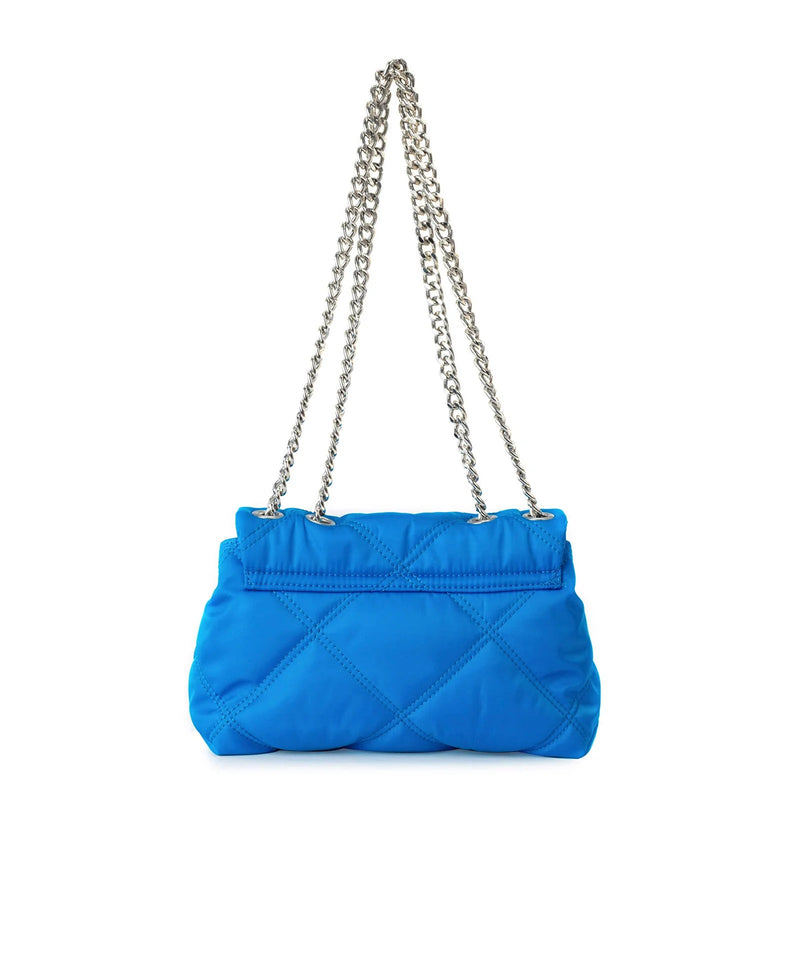 Ipekyol Quilted Bag With Metal Chain Blue