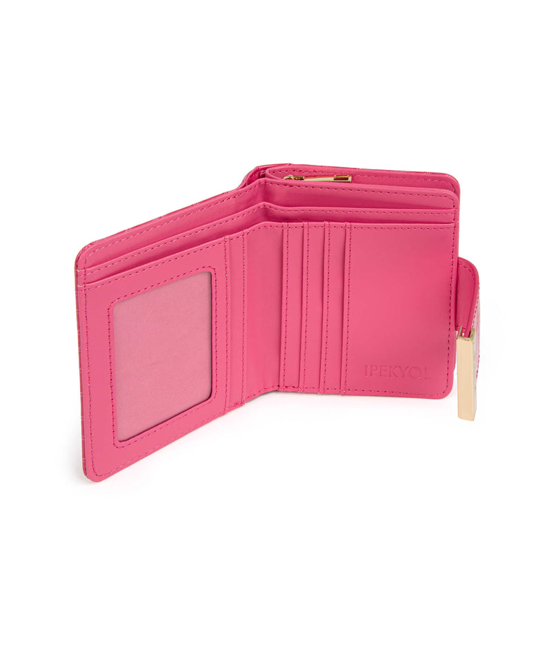 Ipekyol Crocodile Pattern Wallet Pink