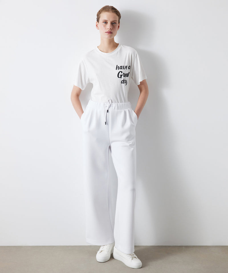 Ipekyol Adjustable Waist Relaxed Fit Trousers White