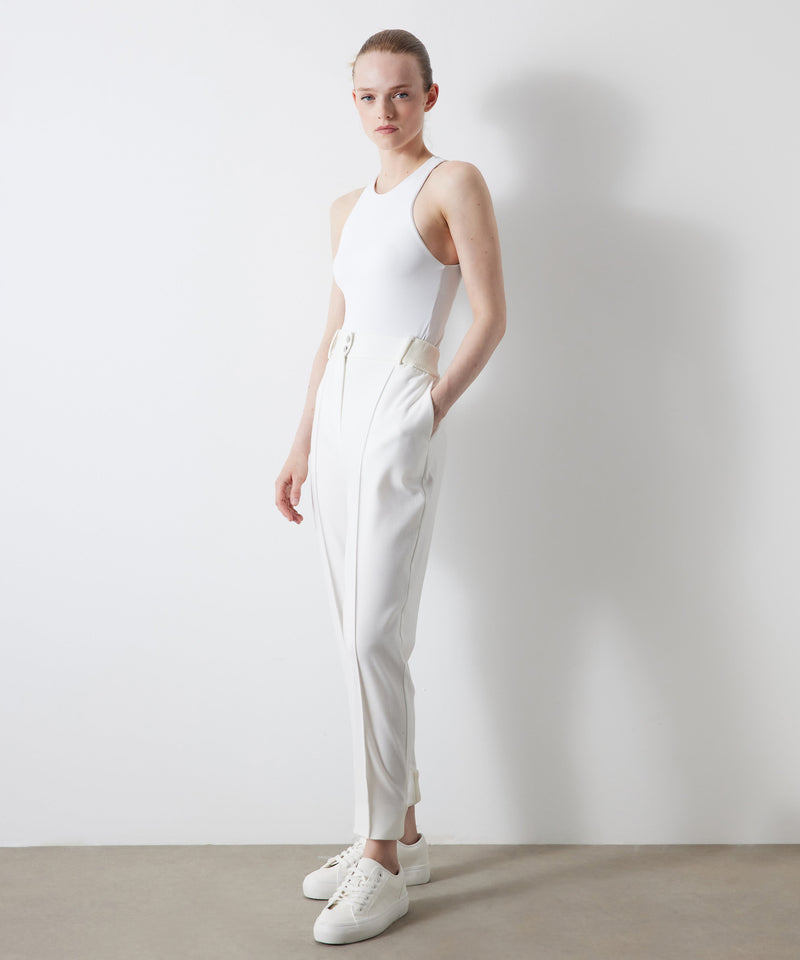 Ipekyol Elastic Waist Trousers Ecru