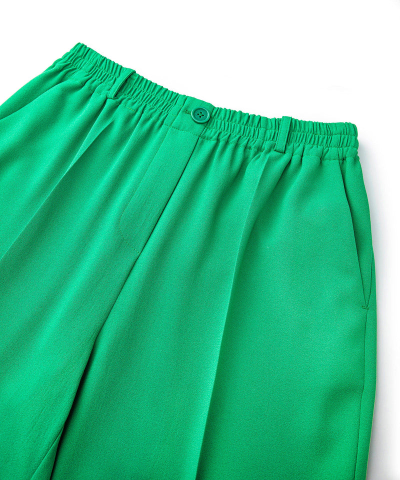 Ipekyol Draped Detailed Solid Trousers Green