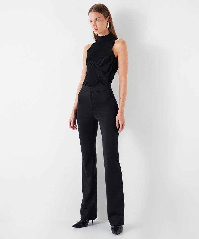 Ipekyol Flare Fit Trousers Black