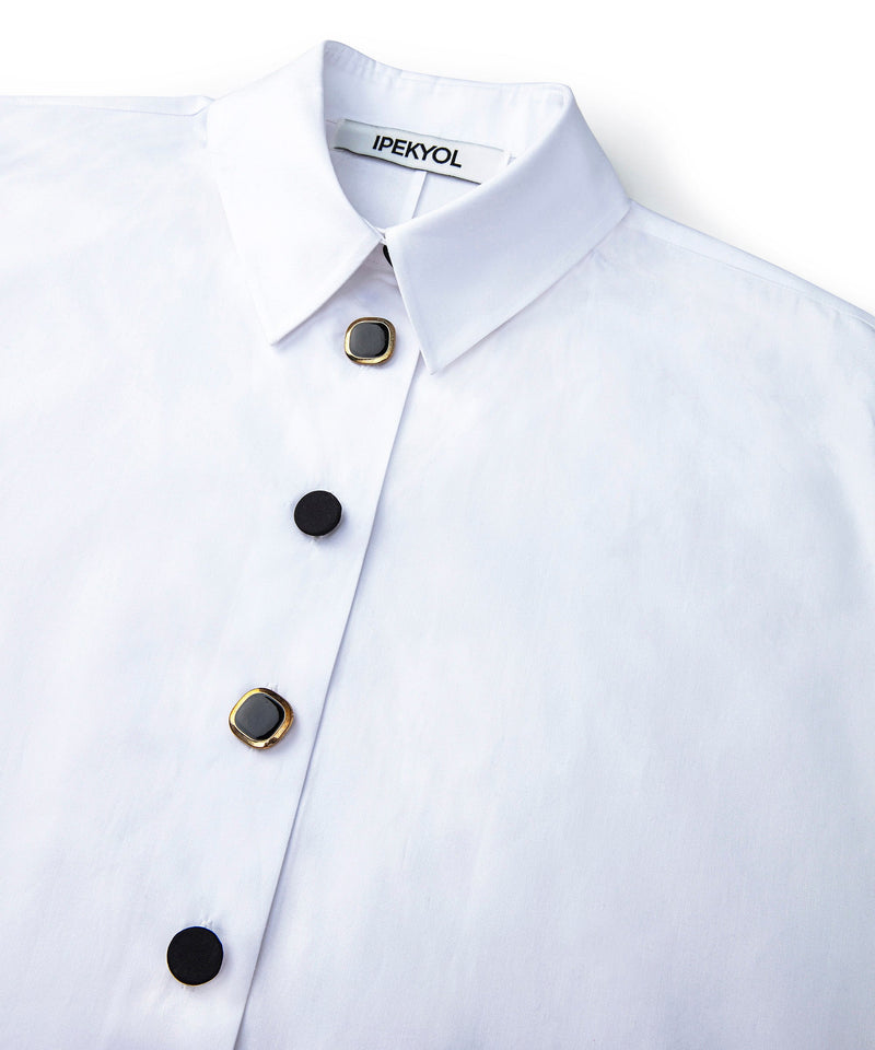 Ipekyol Shirt With Button Accessory White