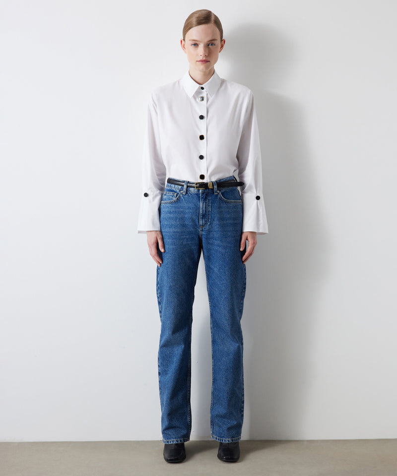 Ipekyol Shirt With Button Accessory White