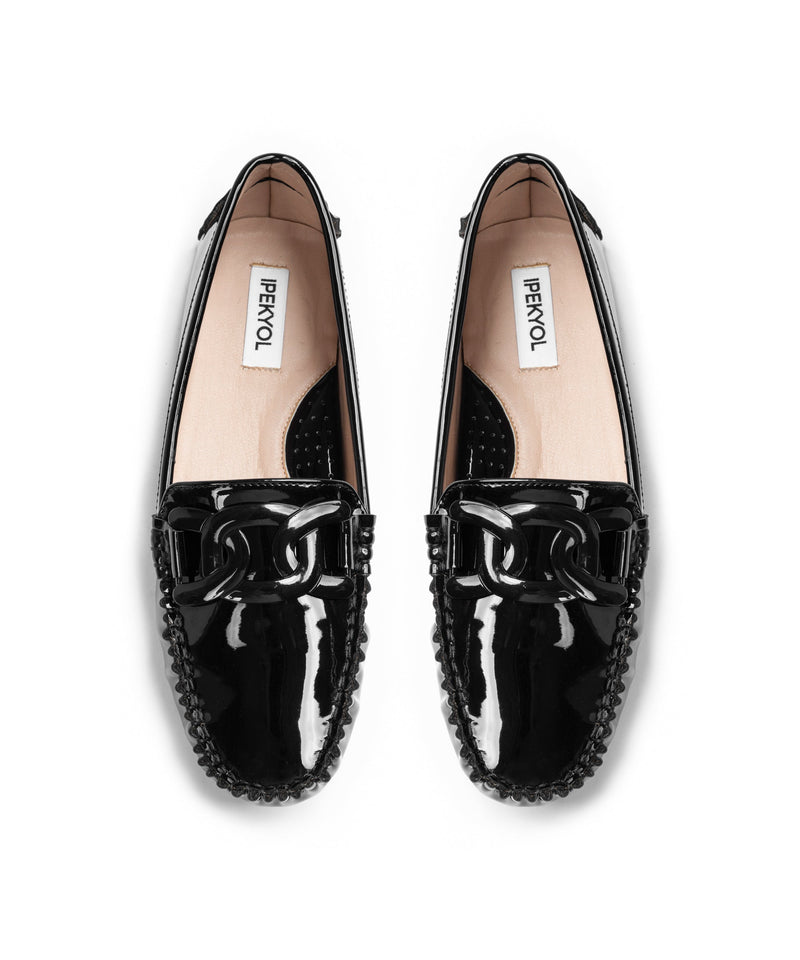 Ipekyol Loafer With Chain Accessory Black