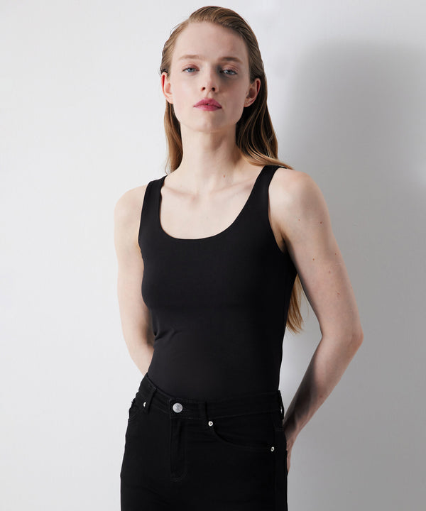 Ipekyol Solid Basic Tank Tops Black