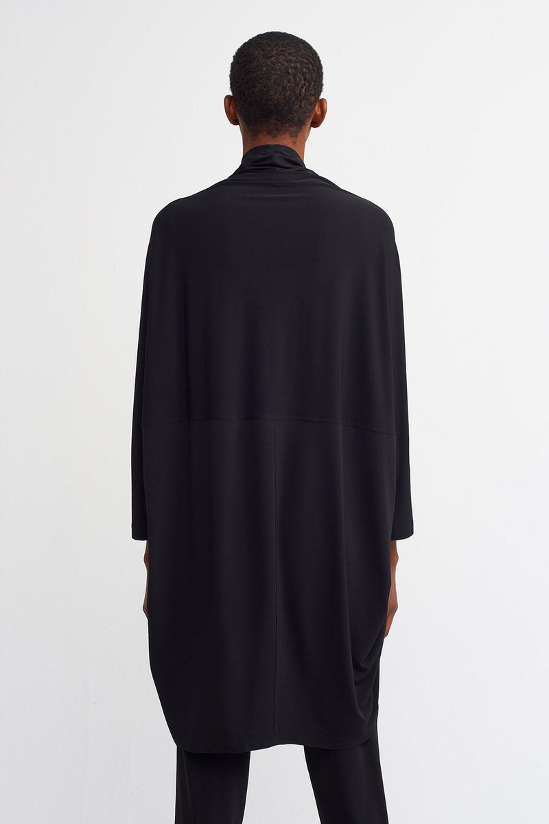 Nu  Long Sleeve Wide Shirt Black