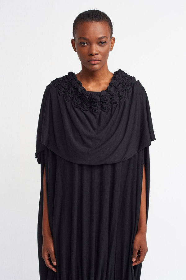 Nu  Elastic Brode Collar Black