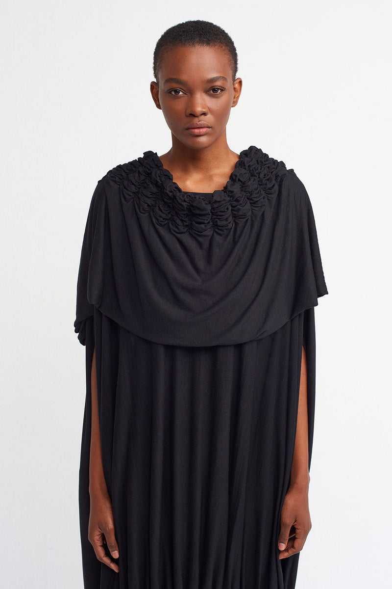 Nu  Elastic Brode Collar Black