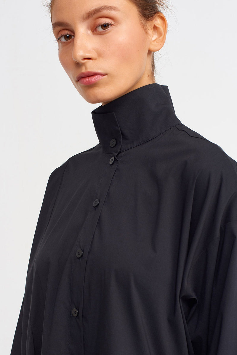 Nu Lightweight Button Up Shirt Black