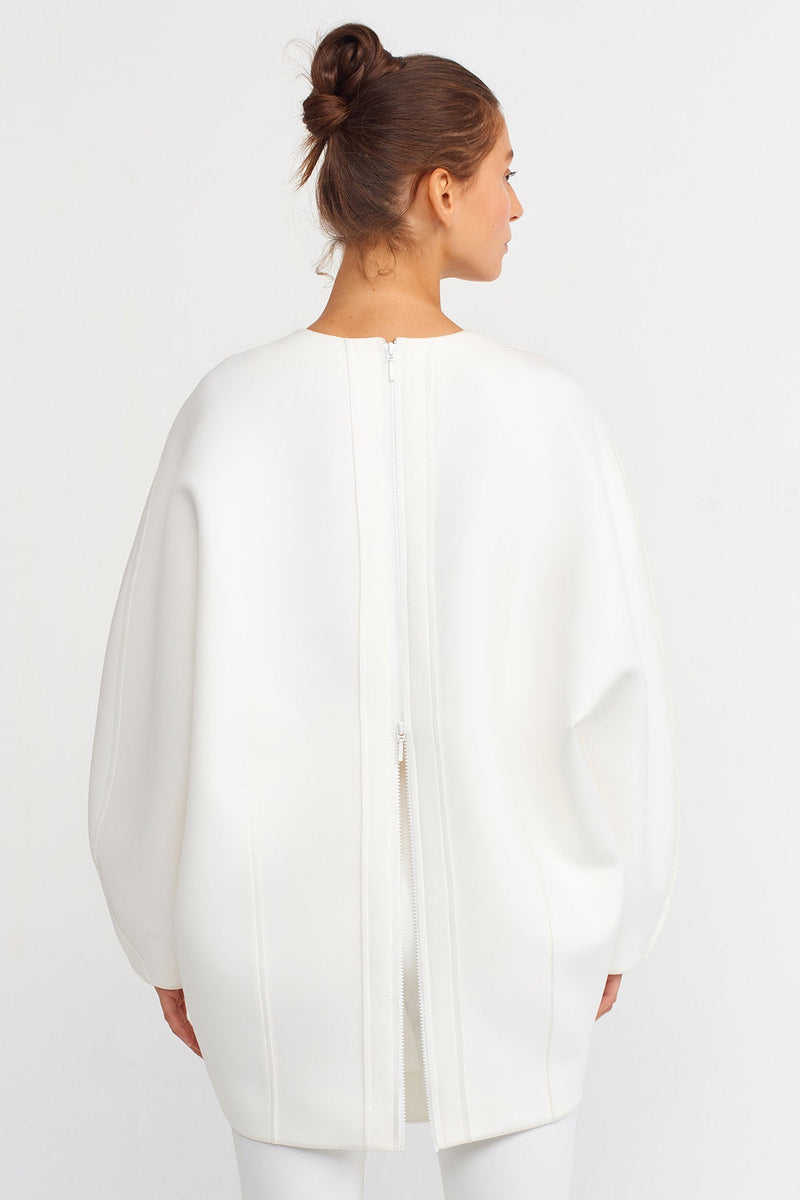 Nu Oversize Scuba Outerwear White