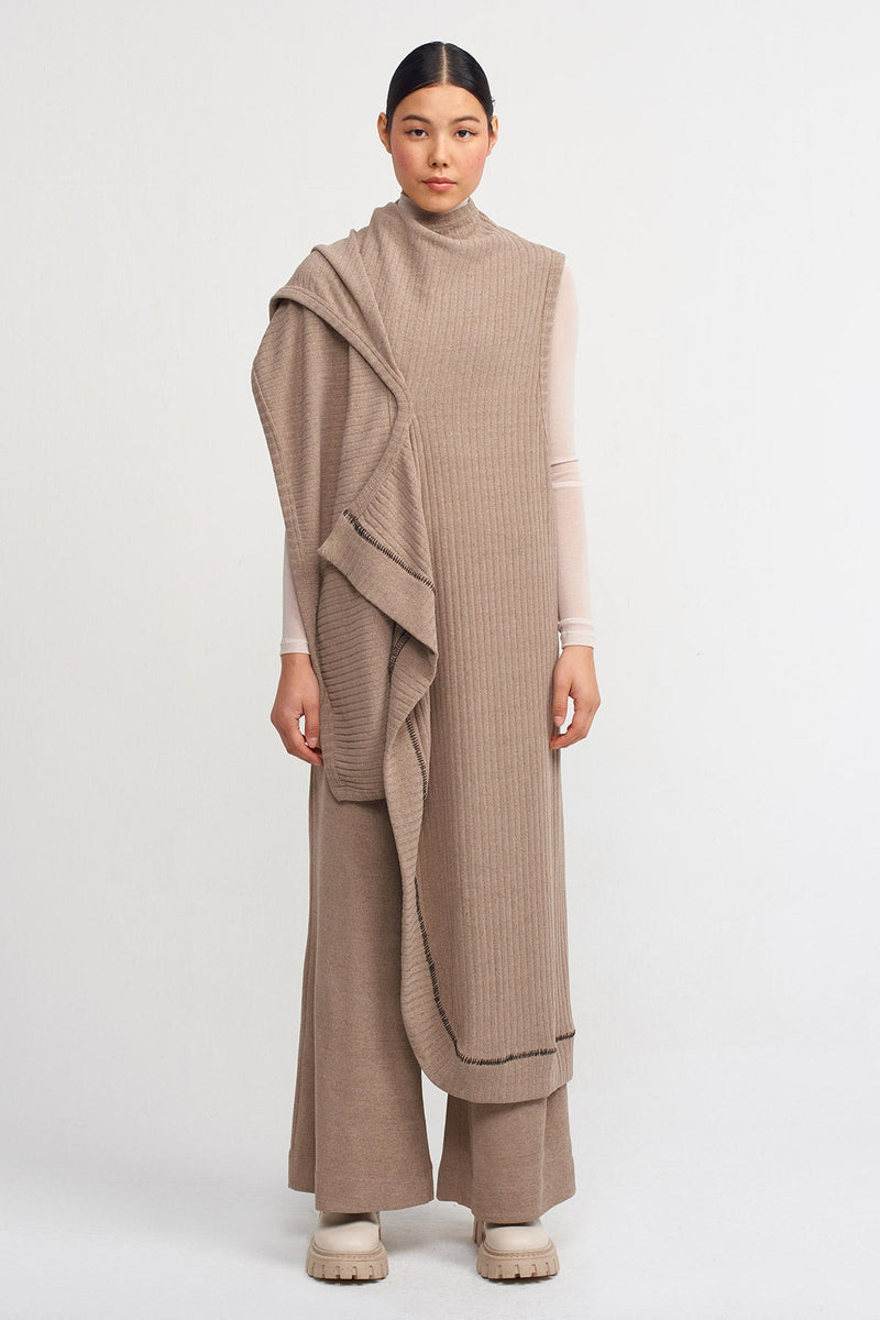 Nu Single-Toned Knitwear Bronze