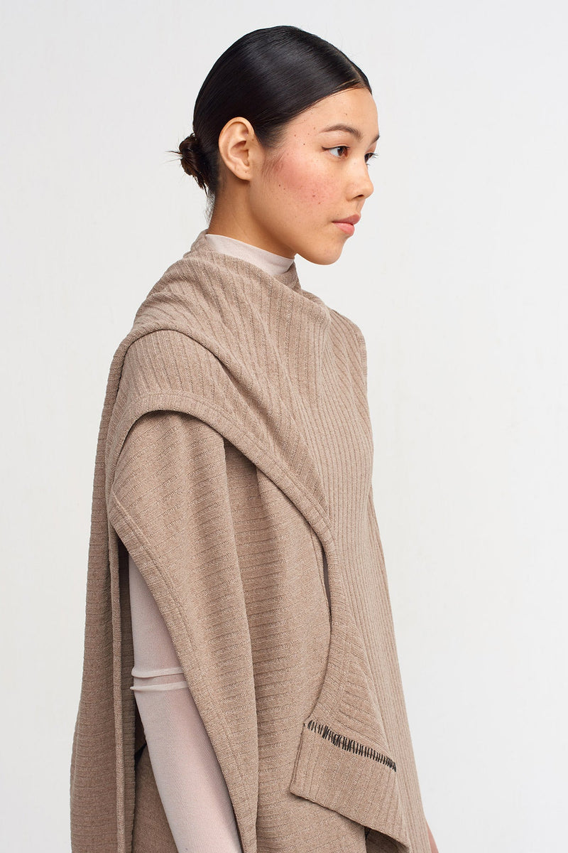 Nu Single-Toned Knitwear Bronze