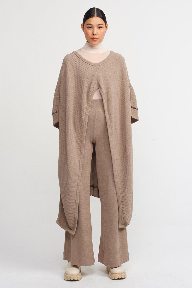 Nu Single-Toned Knitwear Bronze