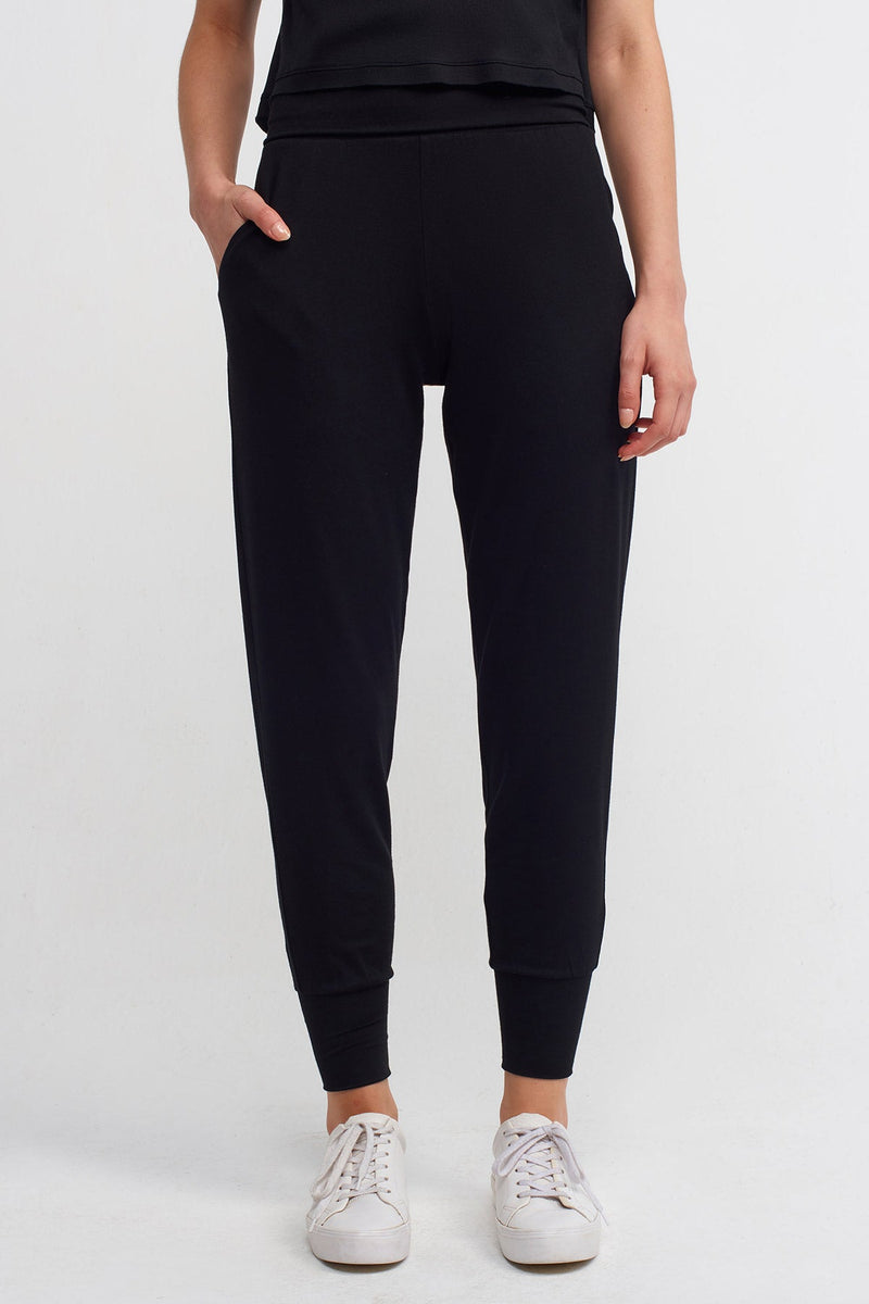 Nu Comfortable Jogger Trousers Black