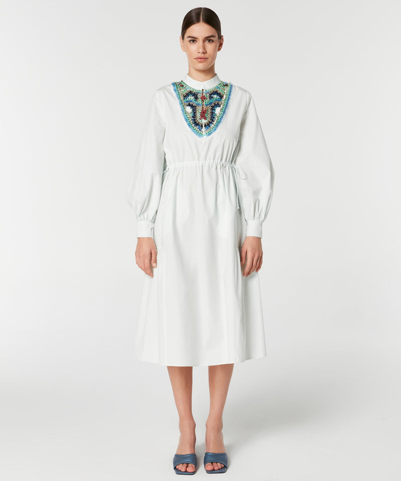 Machka Jewel Neck Midi Dress Mint