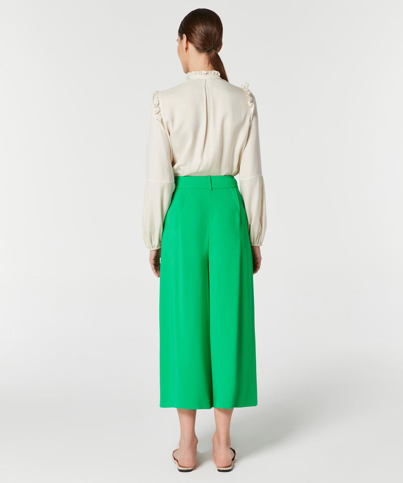 Machka Wide Leg Trouser Green