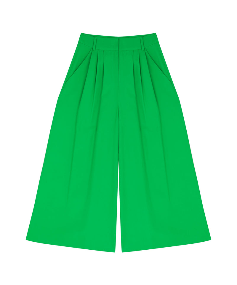 Machka Wide Leg Trouser Green