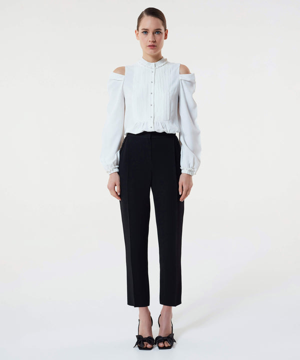 Machka Bead-Embellished Trouser Black