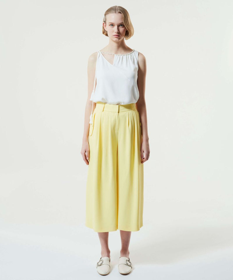 Machka Wide Leg Trouser Yellow