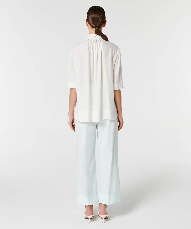 Machka Bead-Embellished Blouse Off White