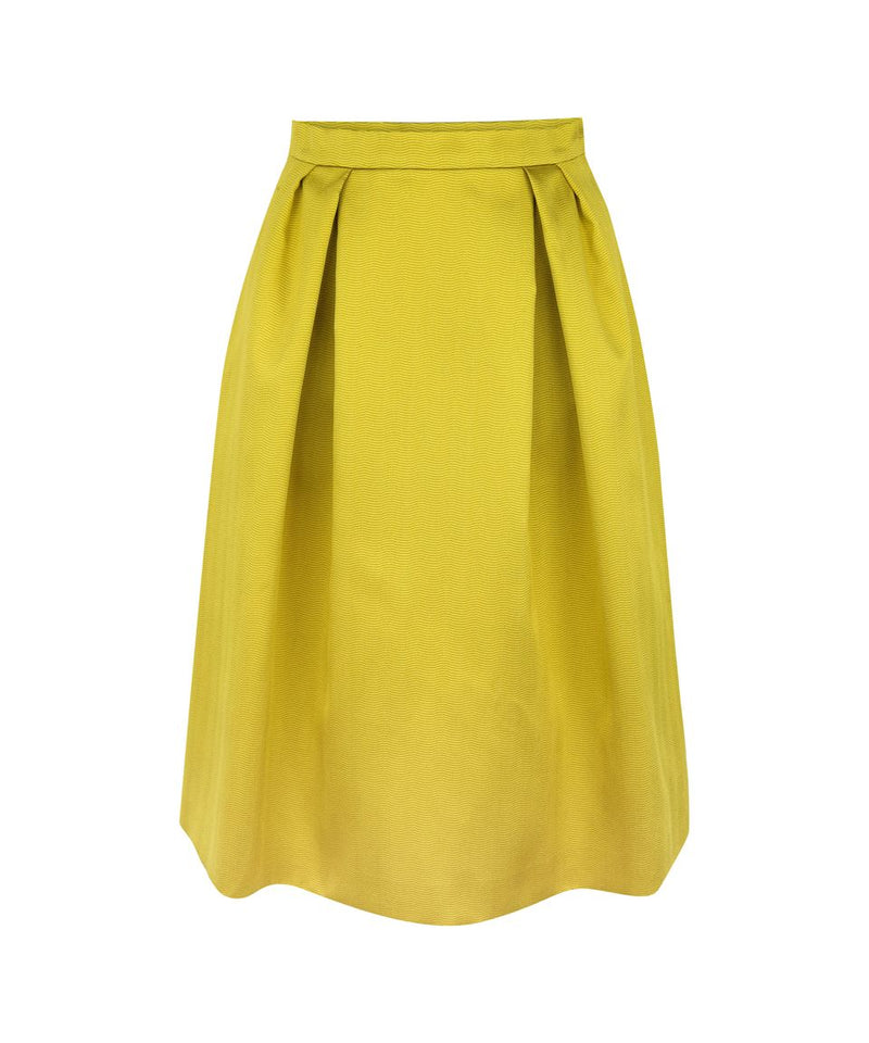 Machka Jacquard Bell Skirt Sulphure