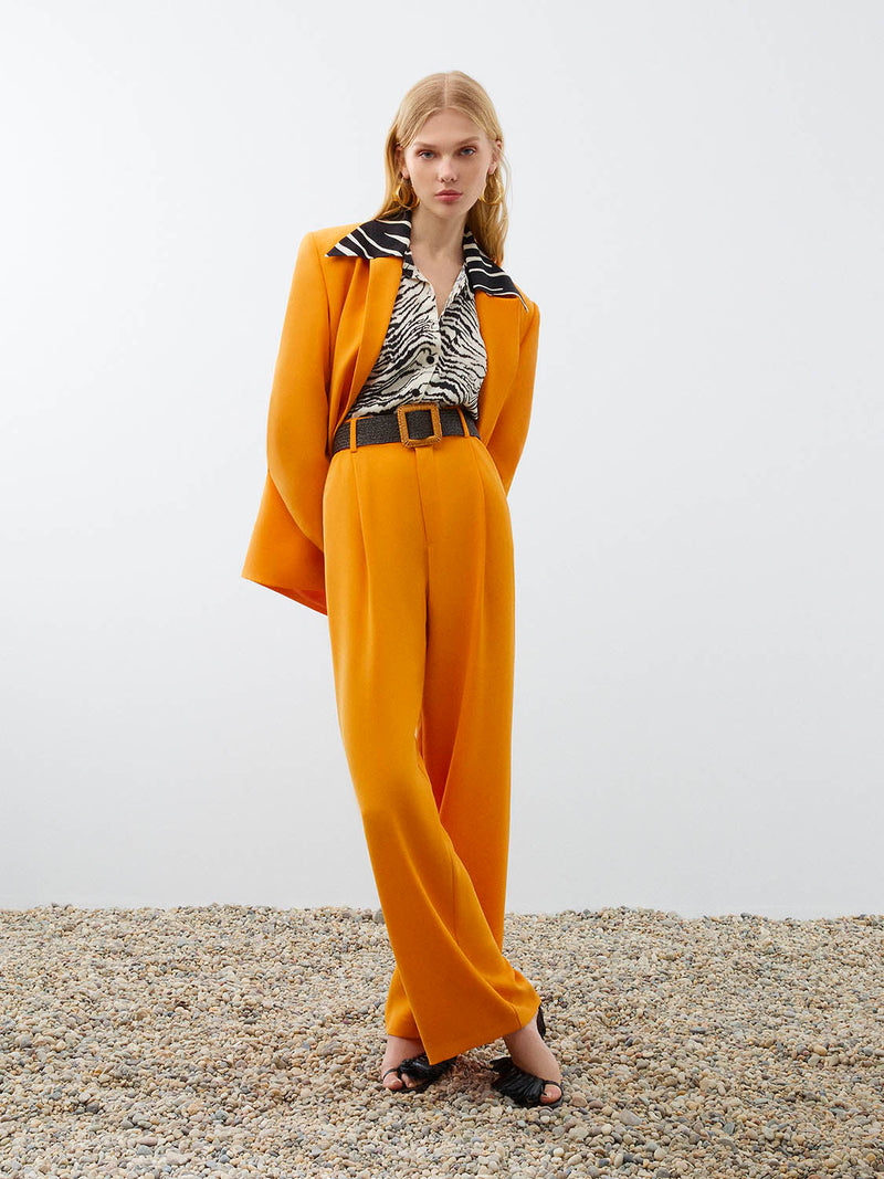 Nocturne Flare Pants Orange