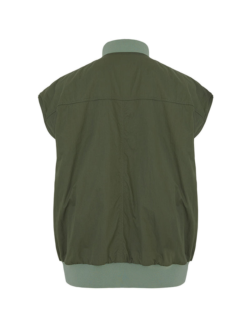 Nocturne Colorblock Inflatable Vest Khaki