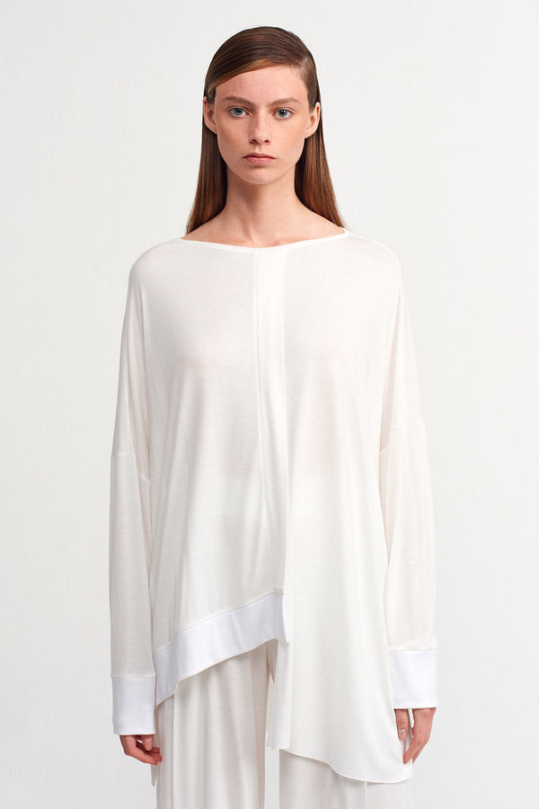 Nu Asymmetrical T-Shirt Off White