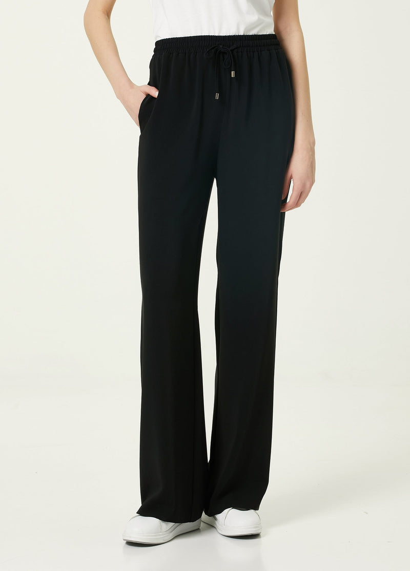 Beymen Collection Crepe Pajama Trouser Black