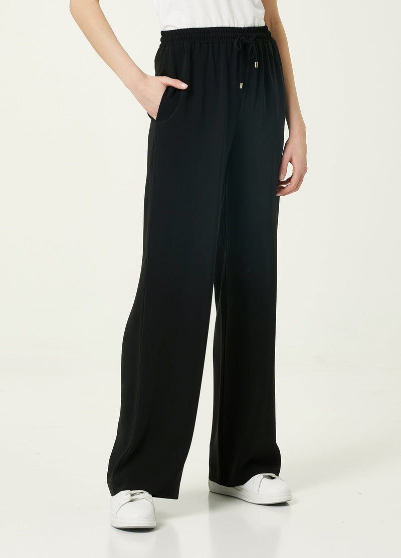 Beymen Collection Crepe Pajama Trouser Black