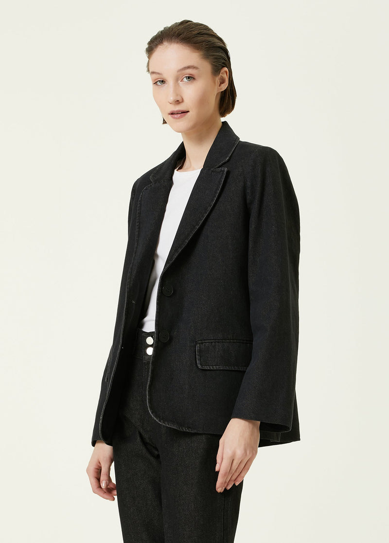 Beymen Collection Denim Jacket Blazer Black